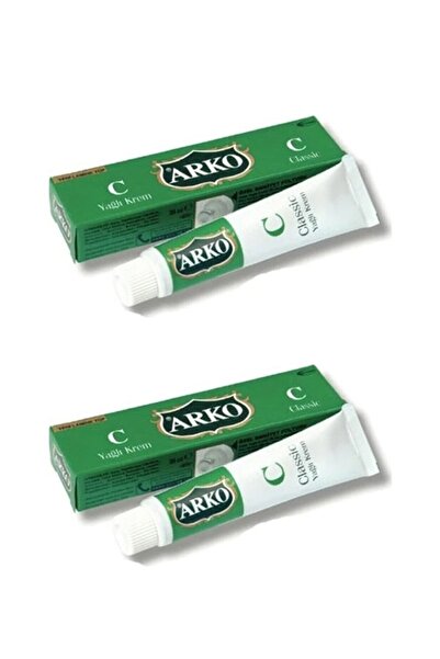 ARKO 2 Adet Naturel Klasik Yağlı El ve Vücut Bakım Kremi 20 cc