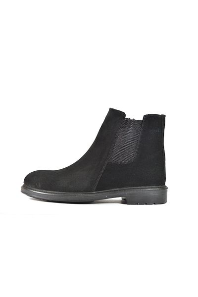 Onlo T.600 Γνήσιο δέρμα Suede Elastic Casual Classic Ανδρικές Μπότες