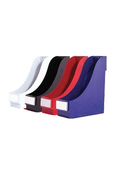 Stilo Plastic Magazine Holder Blue