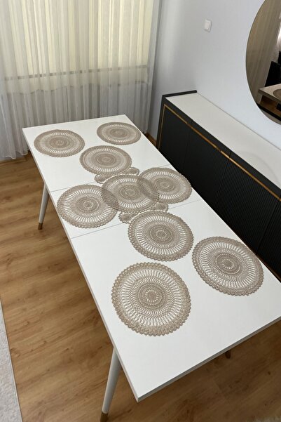 Çalışkan Çeyiz Evi 7 Parça Amerikan Servis Supla Takımı - 7 Parça Amerikan Se...