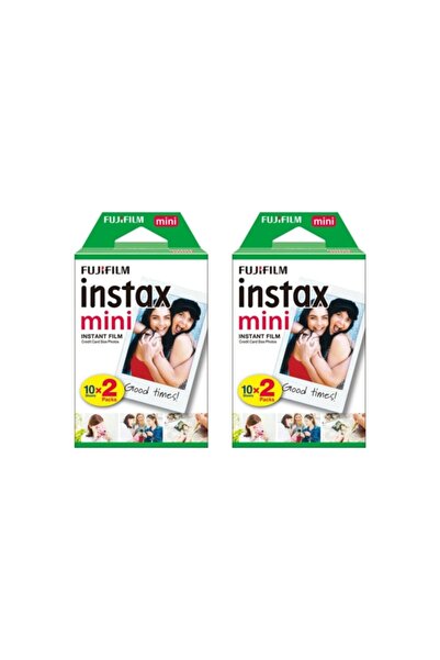 Fujifilm Instax Mini 7-8-9-25 Için 20'li Film 2'li Paket 40 Adet