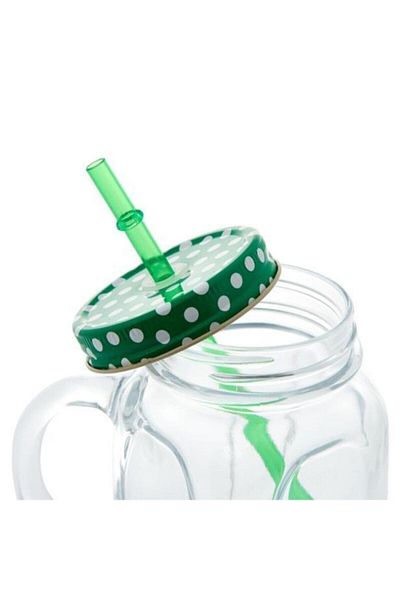 Paşabahçe 80388 Green Metal Cup with Handle and Lid Set of 2 450cc Fma03281