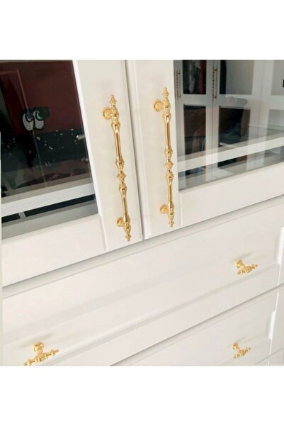 ARON Island Rustic Handle (GOLD YELLOW) TV Unit Nightstand Dresser Console Kitchen Cabinet Door Handle 160mm