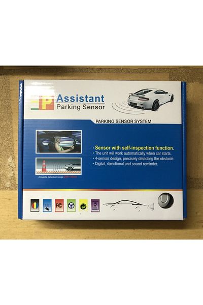 FV-TUNİNG Parking Sensor with Audible Warning, 22mm Lens, White LED Display