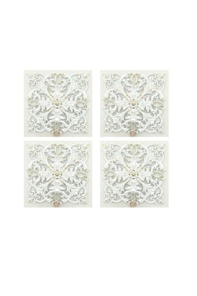 DECOZZA Dekoratif Sarmaşık Motifi 4'lu Paket