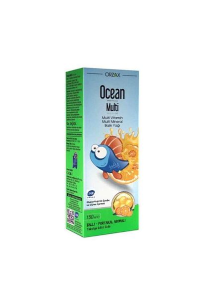 Ocean OrzaxMulti150mlHoney Orange Syrup