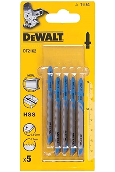 Dewalt Dt2162 Dekupaj Testere 5'li Paket 76mm