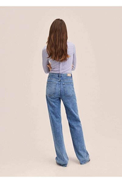 MANGO Woman Önü Yırtmaçlı Fitilli Kazak