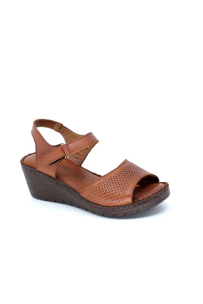 TRENDYSHOES Trendyshose D22-013 Δερμάτινα Ανατομικά Γυναικεία Σανδάλια