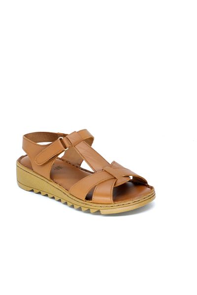 TRENDYSHOES Trendyshose D22-003 Δερμάτινα Ανατομικά Γυναικεία Σανδάλια