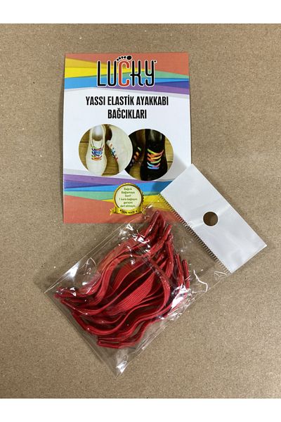 LUCKY Flexible Flat Elastic Laces - 1 Pair