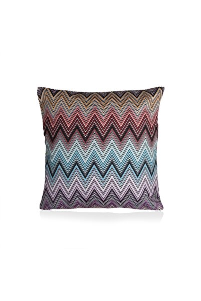 VIVION Husă de pernă în zig-zag