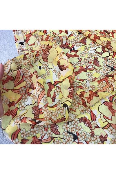 turkanlarhome Chiffon Fabrics by the Meter