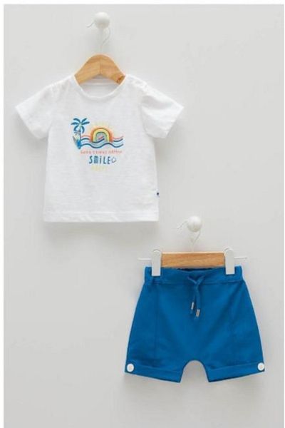 Caramell White Beach Top and Bottom Summer Set