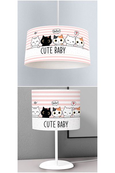 instababyrooms Children's Room Digital Printed Pendant Chandelier and Desktop Lampshade Chandelier Model 218