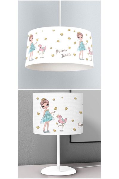 instababyrooms Children's Room Digital Printed Pendant Chandelier and Desktop Lampshade Chandelier Model 128