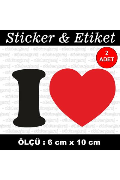 auto ملصق Love You Love - ملصق متوافق مع الكمبيوتر المحمول على خوذة دراجة نار...