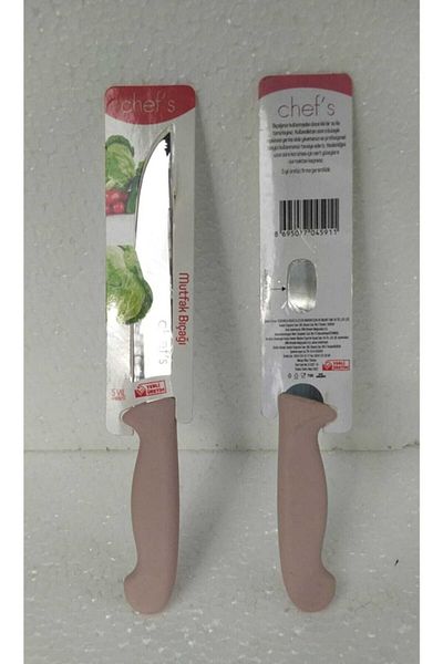 Chef's Brand Pink Handle Kitchen Knife 27 Cm