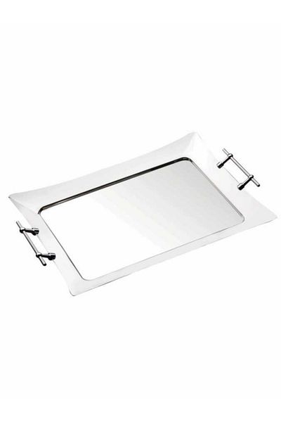 Narin Pisa Tray - Metal Handle - Plain