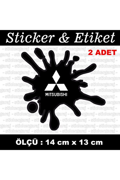 auto ملصق Mitsubishi Tuning المعدل - ملصق متوافق مع الكمبيوتر المحمول لخوذة ا...