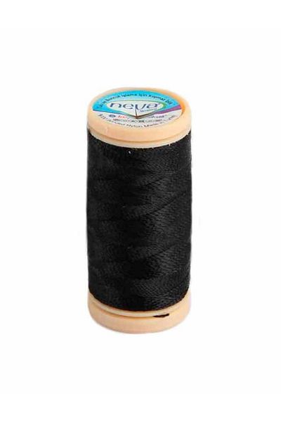 Neva Black Non-Breakable Thread - 60m - For Sewing and Accessories
