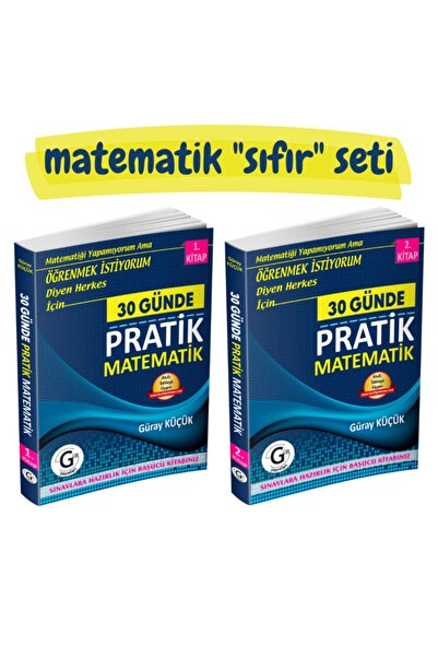 Gür Yayınları 30 Günde Sıfırdan Matematik Seti - 2 Kitap