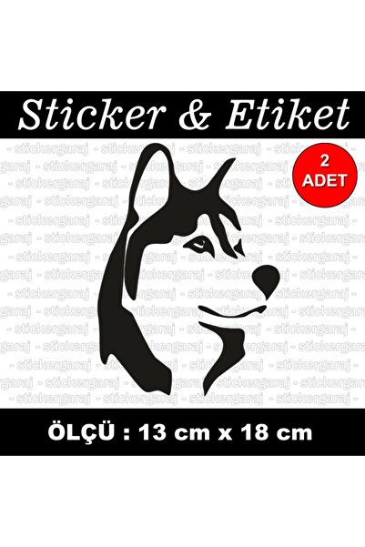 auto ملصق كلب سيبيري - ملصق متوافق مع الكمبيوتر المحمول على خوذة دراجة نارية ...