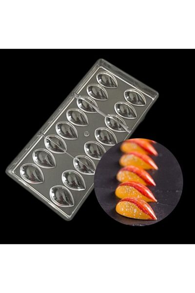 PASTRY PLANET Polycarbonate Chocolate Mold Drop