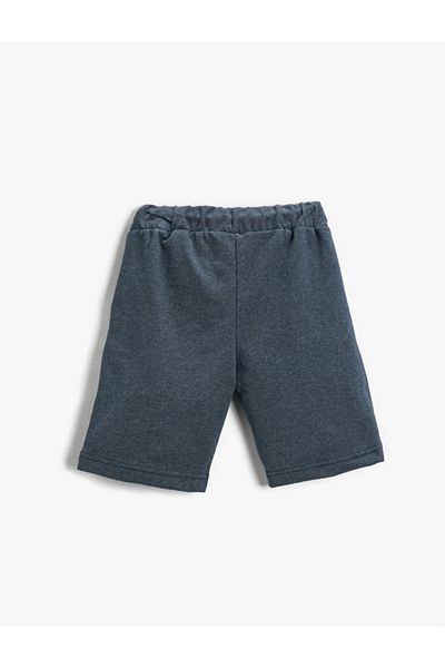 Koton Basic Shorts with Lace Waist and Pocket