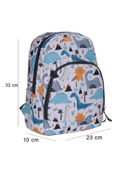 Taurus Dinosaur Patterned Kindergarten Bag