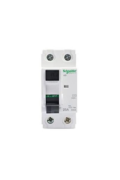 Schneider Electric 2x25a 30ma-ac Residual Current Relay/m9r11225-multi9 Id/made In Spain