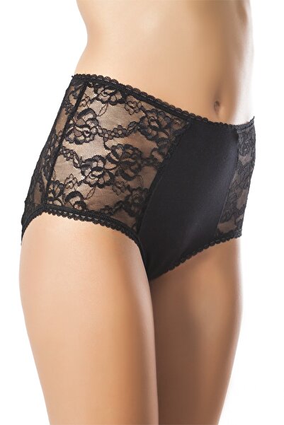 Miorre Chiloți din dantelă cu talie înaltă Noul sezon (1 bucată economică)