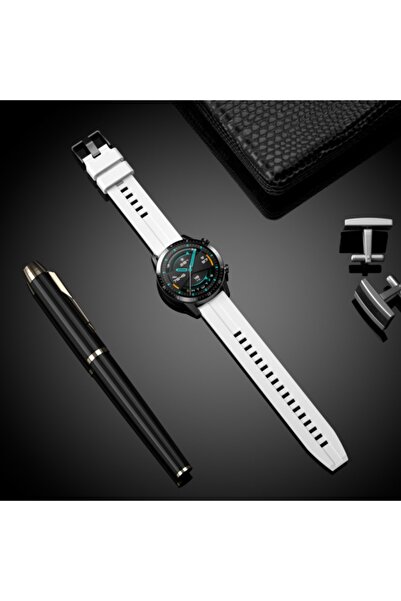 Nezih Case Samsung Gear S3 Frontier Uyumlu 22mm Yumuşak Jel Silikon Kordon