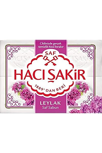 Hacı Şakir صابون قالب ليلك 4x150 جرام