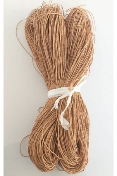 YENİ HEDİYELİK DÜNYAM Straw Color Paper Rope 1 Tie
