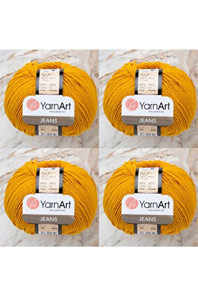 Yarnart Jeans 84 4'lü Paket Amigurimi Bebek Ipi