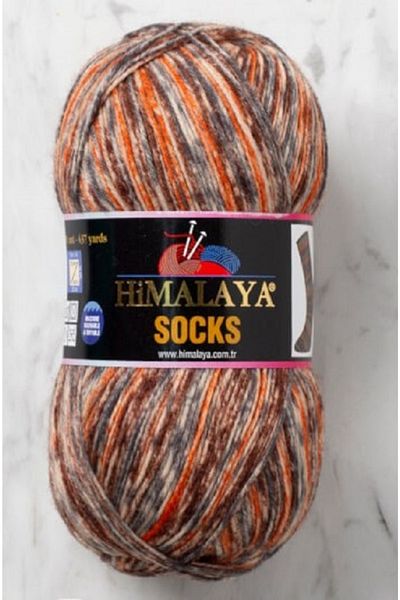 Himalaya Socks Hand Knitting Thread Color No: 16003