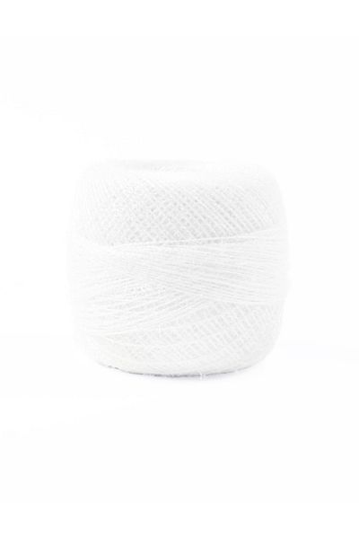 Hobisitesi Pırıl Glitter Hand Embroidery Threads - Ponch/punch Threads - 25 gr - 15 Off White