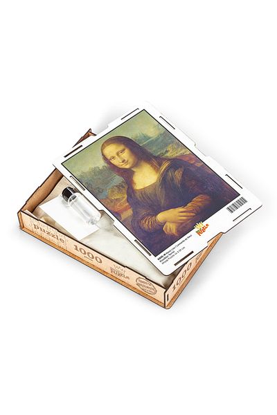 King Of Puzzle Classics Series - Mona Lisa Leonardo Da Vinci 1000 Piece Puzzle