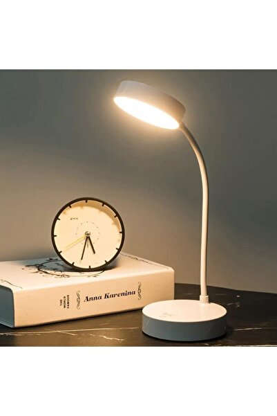 Mashotrend Dokunmatik Şarjlı Dimmer 20 Ledli Çalışma Lambası - 3 Kademeli Led...