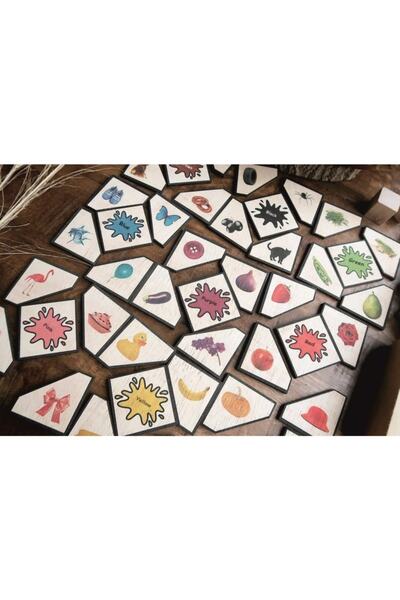 Ankebut لغز مطابقة الألوان وألوان مونتيسوري