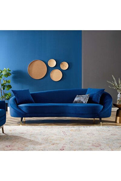 EMBA LUXURY Fasulye Kanepe 3'lü Koltuk