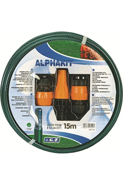 GF Εύκαμπτος σωλήνας Alpha 25m με κιτ προσαρμογέα - 1/2 ίντσας άπειρος