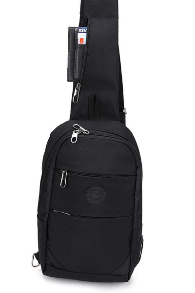 Strong Bag Strong Single Arm Chest and Backpack with Headphone Outlet, Crossbody Bag Tk02
