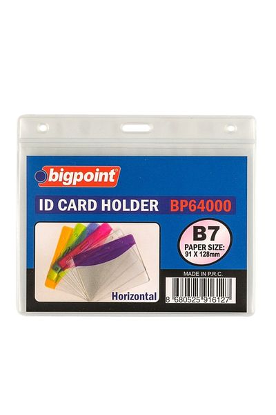 Bigpoint Horizontal Protection Card Bag B7 128X91 mm 10-Piece Bag