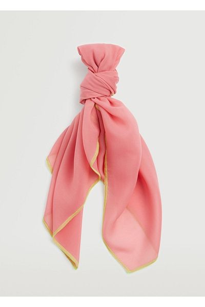 MANGO Woman Schal aus recyceltem Polyester