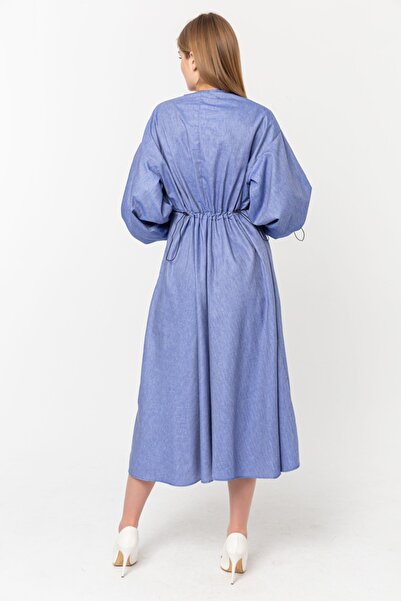 Swass Rochie midi cu decolteu dublu