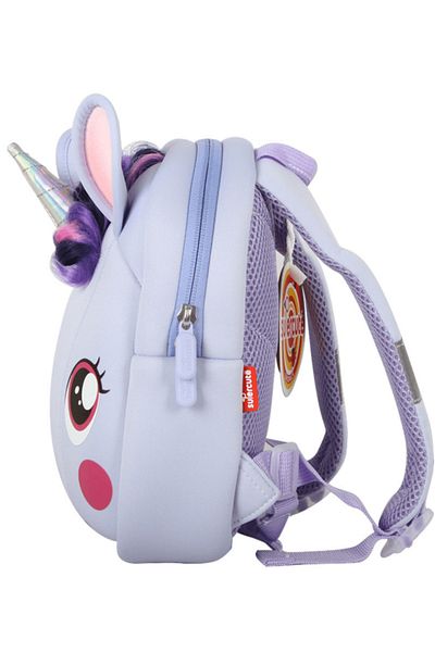 Supercute Unicorn Kindergarten Backpack / Purple