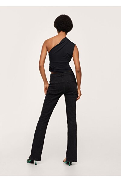 MANGO Woman Τοπ ασύμμετρης σχεδίασης