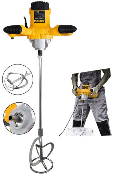 DEKO TURKEY Dkt1530 3000 Watt Bakır Sargı Hybrid Motor 6 Kademeli Alçı Boya V...